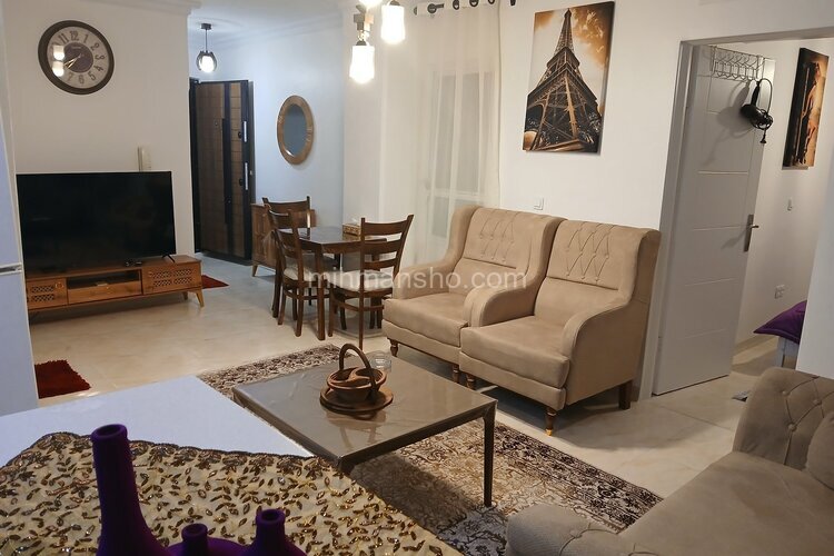 آپارتمان مبله تکخواب باران در  شهر زیبا