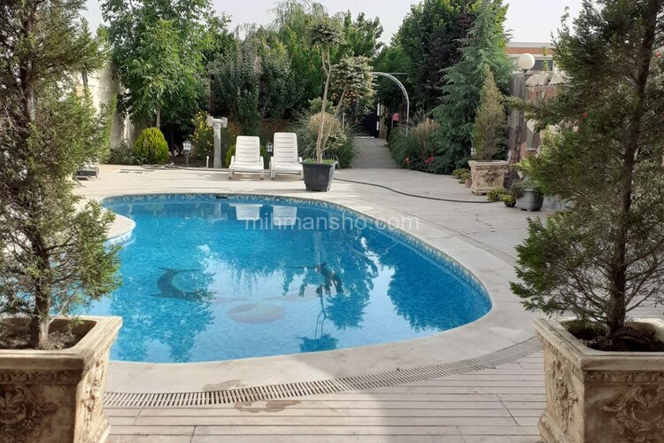 ویلا استخردار دو خواب آبگرم در شهرک افشاریه