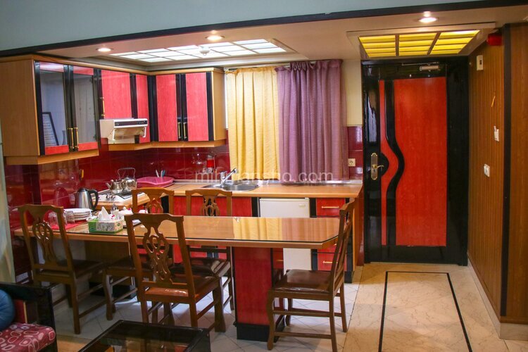 واحد تکخواب 4 تخته در هتل آپارتمان اصفهان