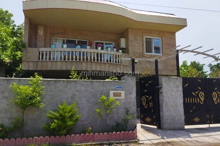 واحد دو خواب مبله در طبقه اول ویلای رامسر