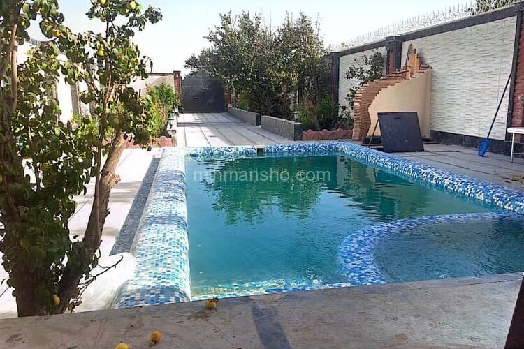 باغ ویلا استخردار دوخواب مبله در شهریار