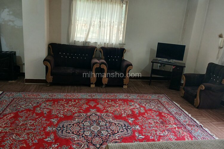 واحد مبله 2 خواب در طبقه همکف ویلا سوادکوه
