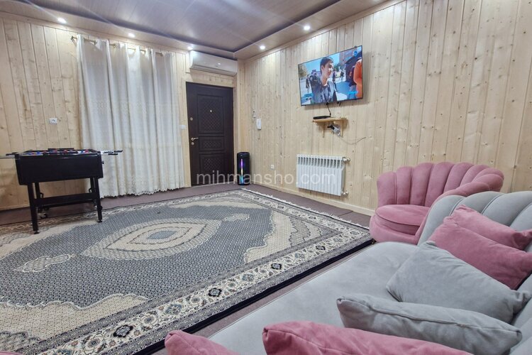 خانه ویلایی دو خواب مبله در بندرانزلی