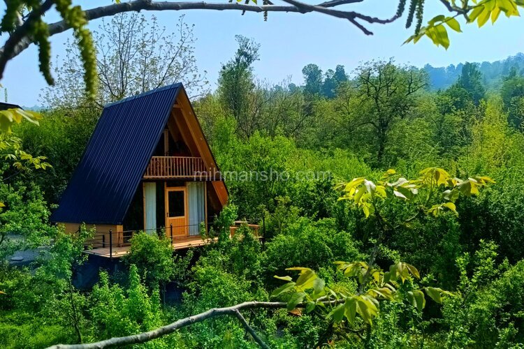 کلبه سوئیسی مبله تک خواب تینار در بابل