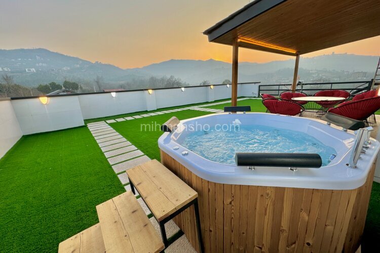 ویلا دوبلکس سه خواب جکوزی دار در رامسر