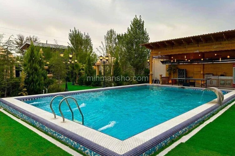 عمارت 4 طبقه 6 خواب استخردار آبشار 2 در کردان