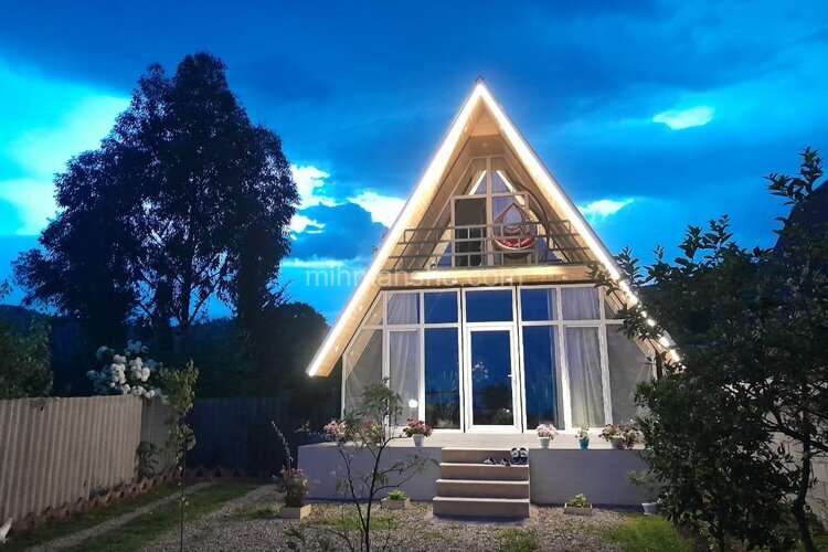 کلبه سوئیسی مبله دوبلکس دو خواب قاصدک در ماسال