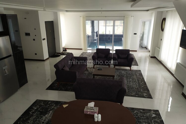 واحد دوبلکس چهار خواب در طبقه همکف ویلا تازه آباد