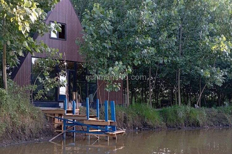 کلبه سوئیسی دوبلکس دوخواب کوچولو در بندرانزلی