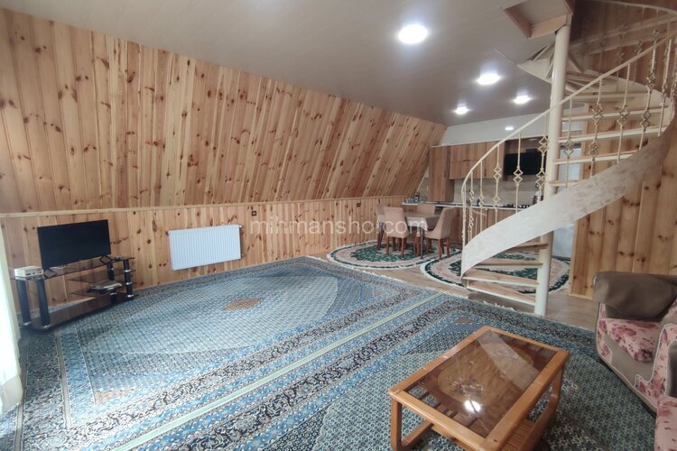 کلبه سوئیسی دوبلکس دوخواب سامان در طوالش