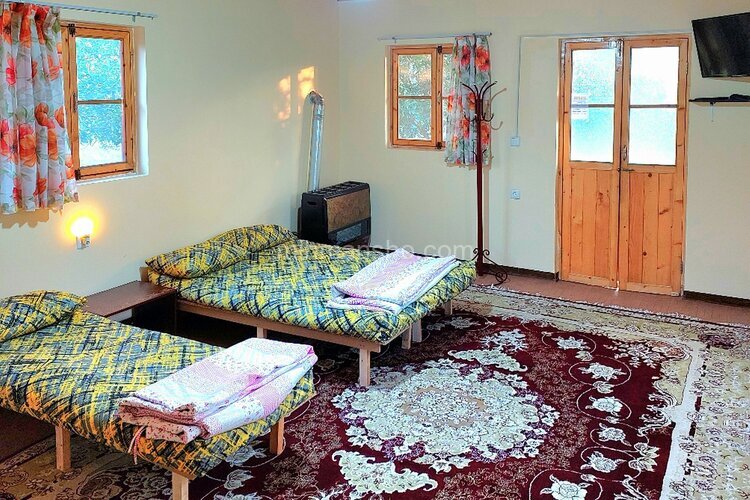 کلبه های دوبلکس در اقامتگاه بومگردی درسوادکوه