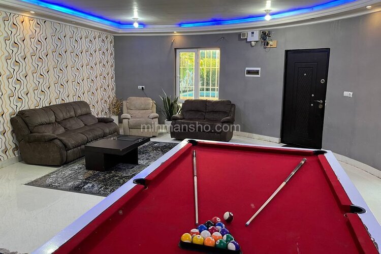 ویلا مبله استخردار دوخواب ارکیده در دزفول