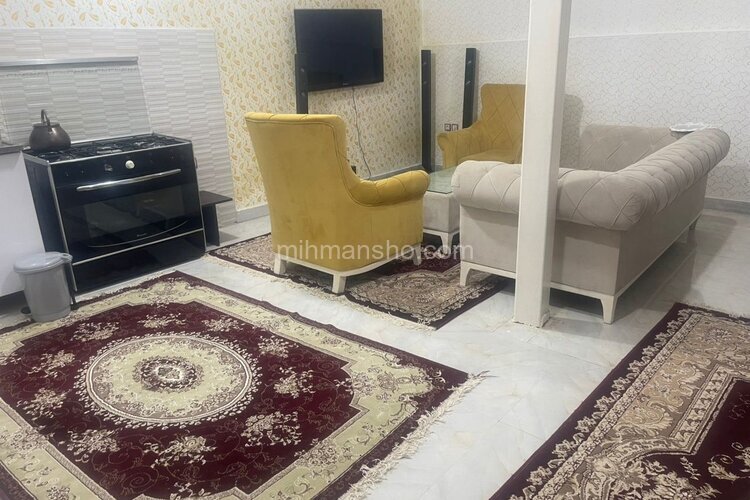 سوئیت مبله 54 متری در رشت