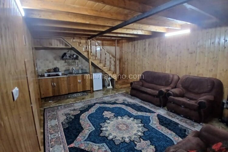 کلبه دوبلکس مبله خاتون در شیرگاه