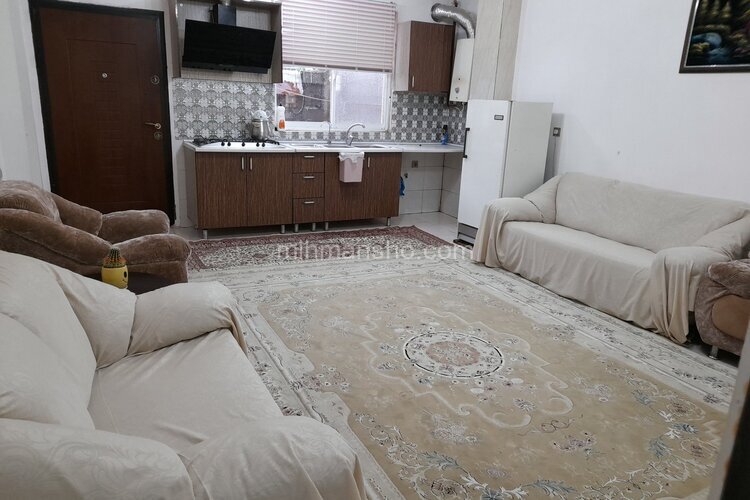 واحد مبله دوخواب در طبقه همکف ویلا در خمام