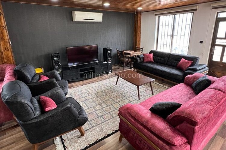 ویلا جنگلی سه خواب مبله در سرکوسرا رامسر