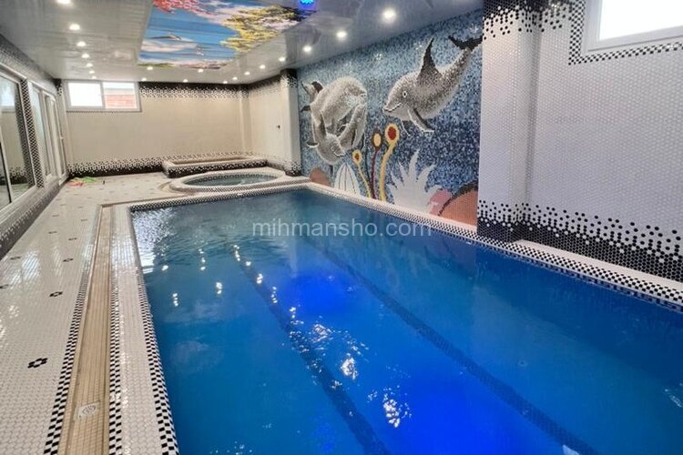 ویلا دوبلکس دوخواب  استخردار با جکوزی هیما در چالوس