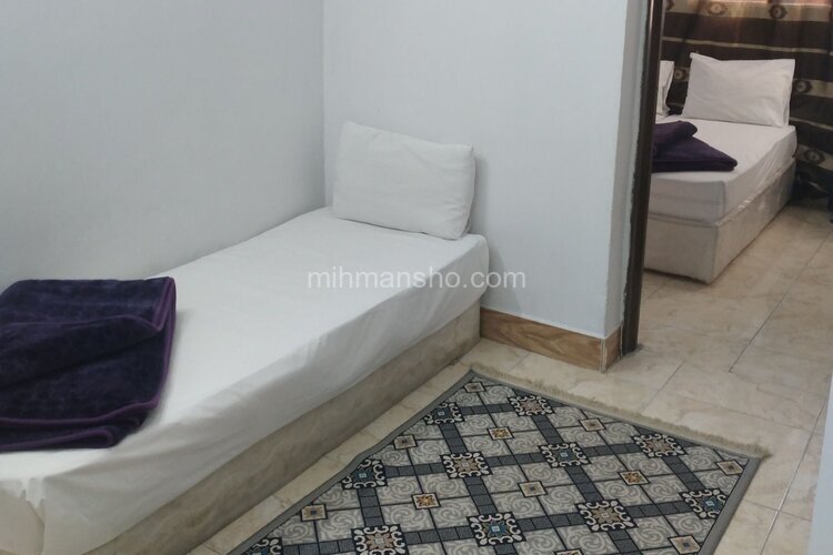 واحد تکخواب 3 نفره 302 در هتل آپارتمان مشهد