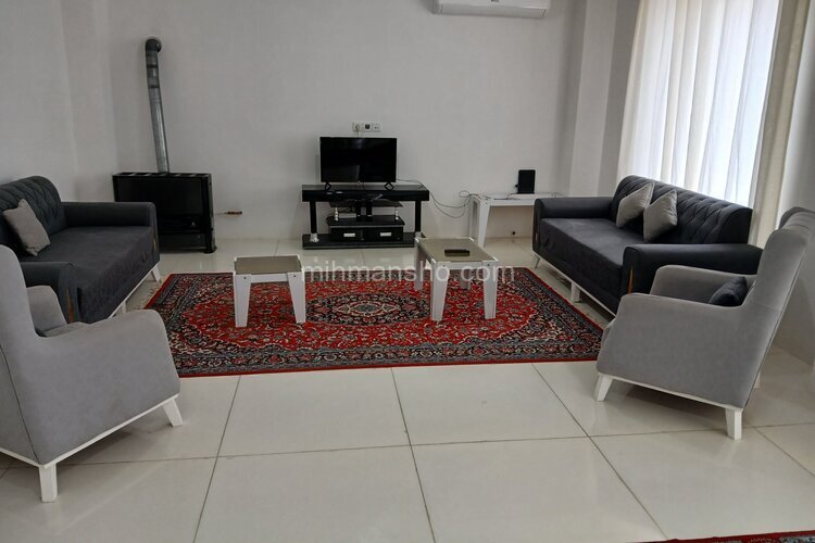 واحد مبله دوخواب استخردار طبقه دوم ویلا رسول در رامسر