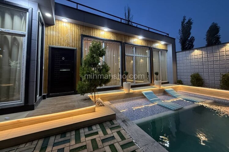 ویلا استخردار دوخواب مبله در کردان