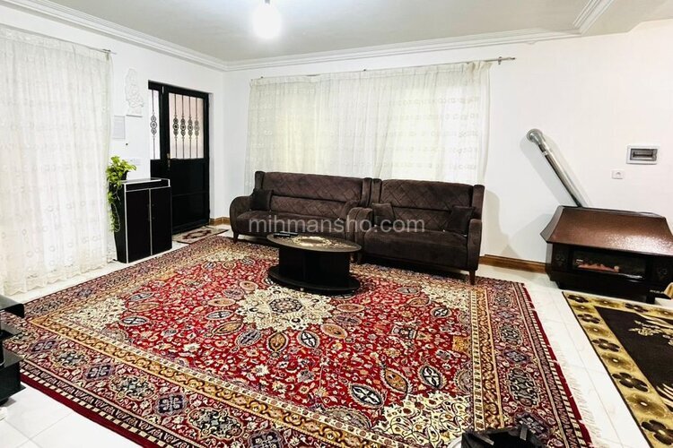 واحد دو خواب مبله در طبقه اول ویلای رامسر