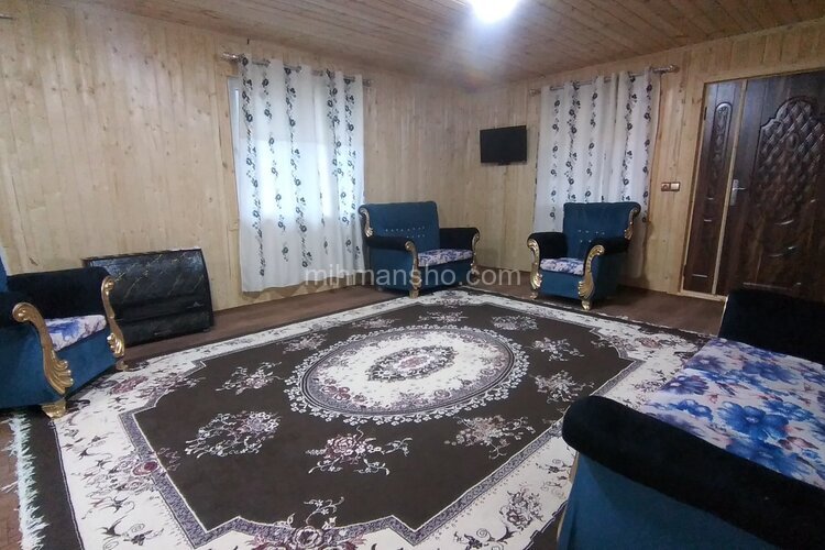 کلبه چوبی دوخواب مبله در ماسال