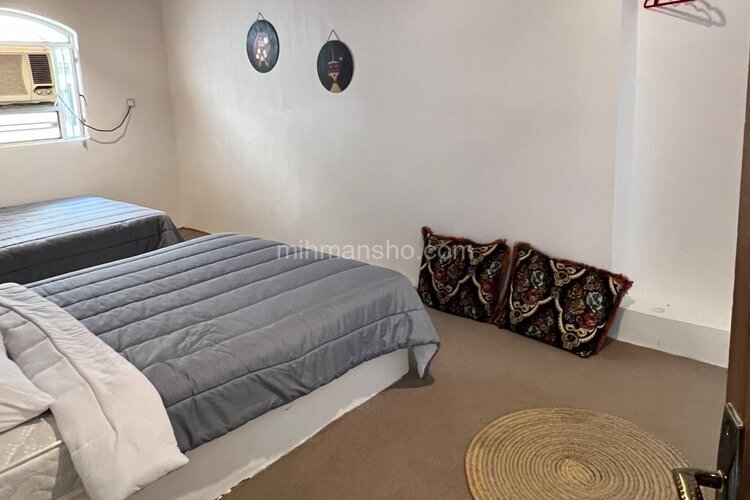 اتاق دو تخت دبل درخت زندگی در بومگردی طبل