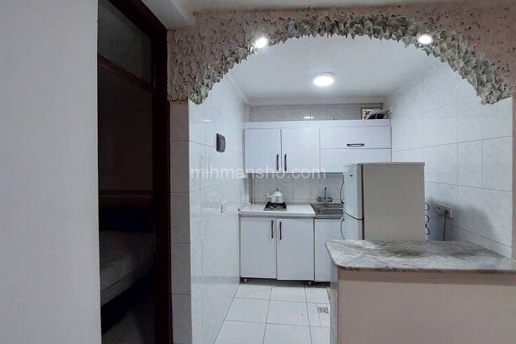 آپارتمان مبله تک خواب در هتل آپارتمان بندرانزلی