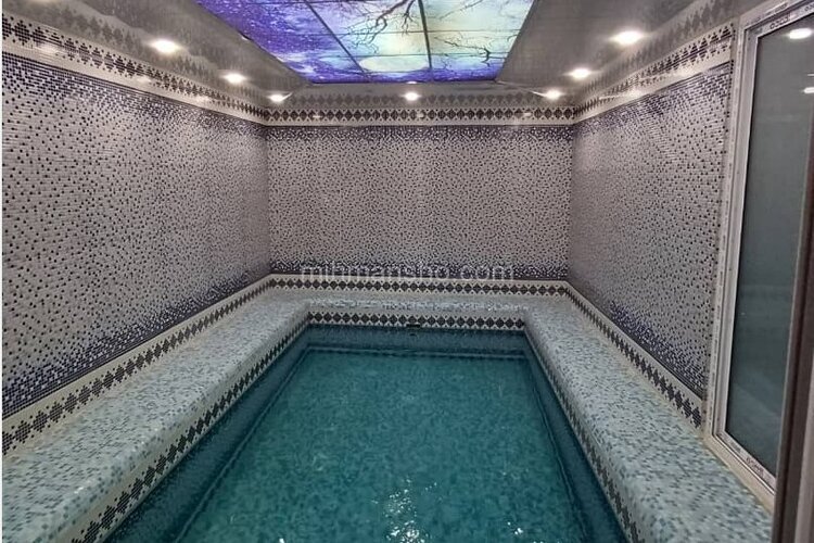 کلبه سوئیسی دوخواب آلاچیق چتری در تنکابن