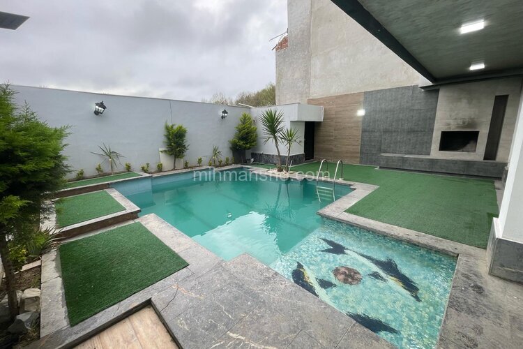 ویلا دوبلکسی استخردار دوخواب مدرن عمارت فانوس در محمودآباد