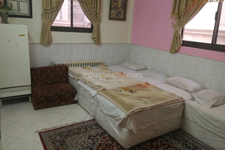 اتاق 4 نفره(115) در هتل آپارتمان در مشهد