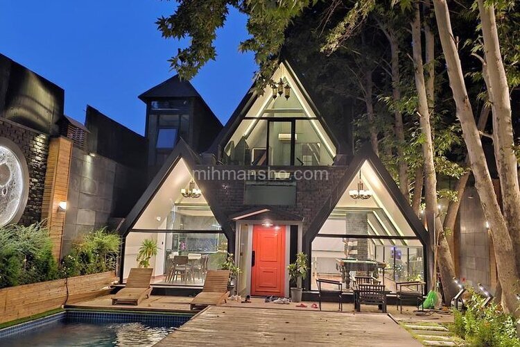 ویلا دوبلکس استخردار هری پاتر در کردان