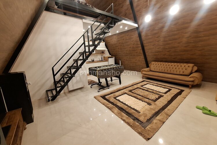 کلبه سوئیسی استخردار دوبلکس تکخواب نیایش در چهارباغ