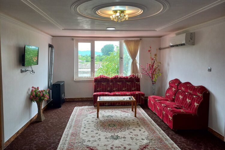 واحد دو خواب مبله در طبقه دوم ویلا ماسال