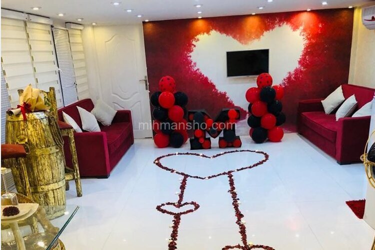 واحد تکخواب مبله در طبقه اول ویلا رامسر