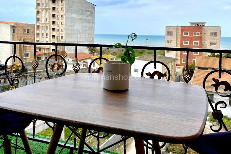 آپارتمان مبله دوخواب ساحلی آدرینا در ایزدشهر