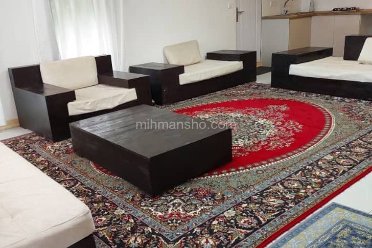 کلبه سوئیسی مبله دوبلکس دو خواب پسر جنگل در تنکابن
