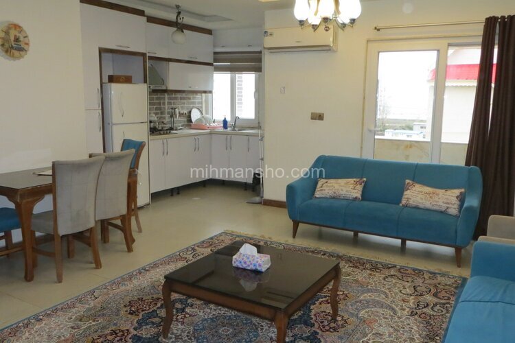 واحد دوخواب ساحلی 1 در هتل آپارتمان بندر انزلی