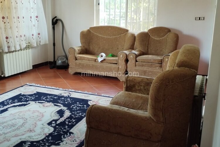 واحد تکخواب مبله درطبقه1ویلا آراد&آوینا در رامسر