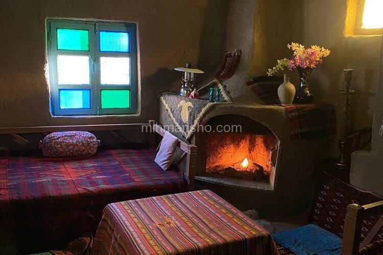اتاق تندیری در اقامتگاه بومگردی نمین