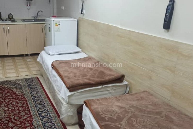 واحد تکخواب(5نفره) در هتل آپارتمان در مشهد