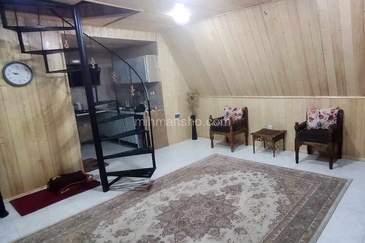 کلبه دوبلکس تکخواب شکور در ماسال