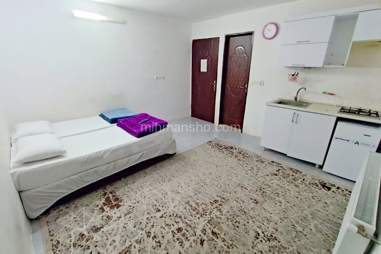 واحد تکخواب 302 در هتل آپارتمان مشهد