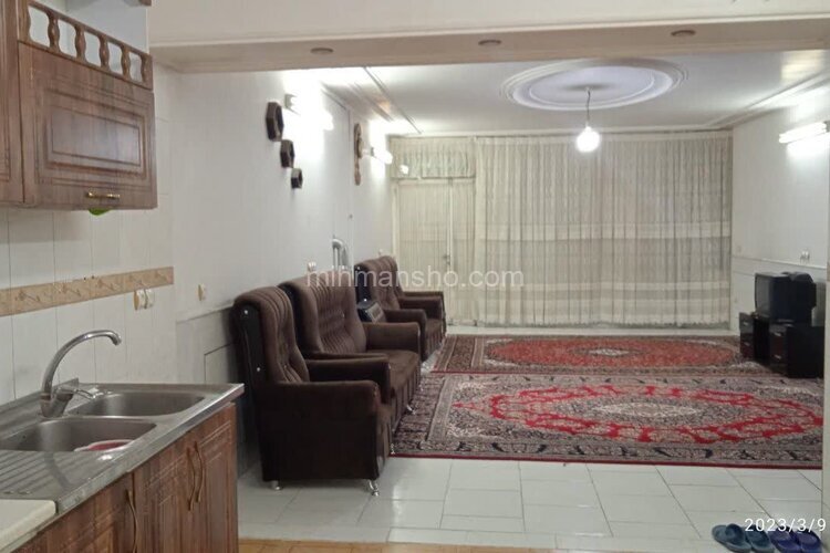 آپارتمان تکخواب مبله در کاشان