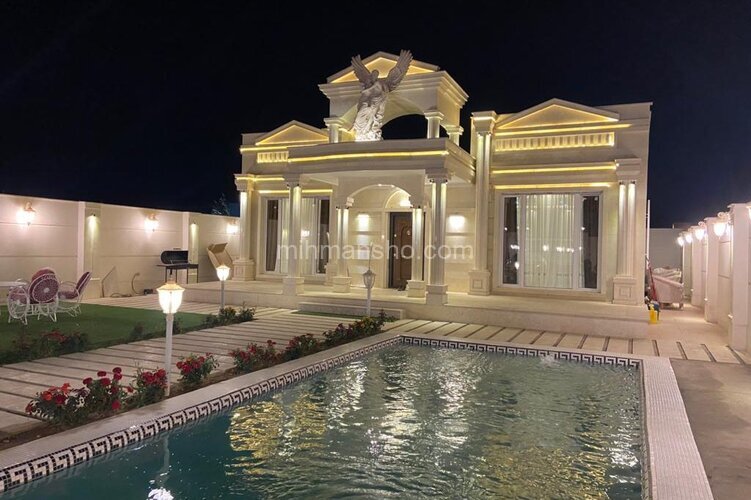 ویلا دوخواب استخردار عمارت فرشته در کردان