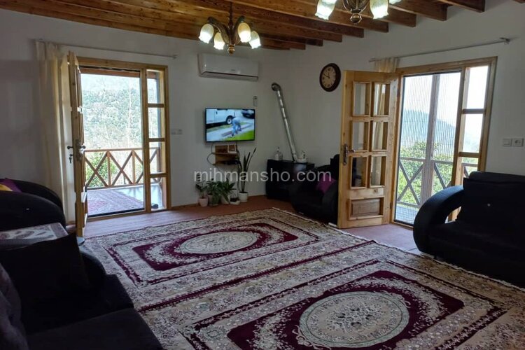 کلبه دو طبقه مبله در رامسر