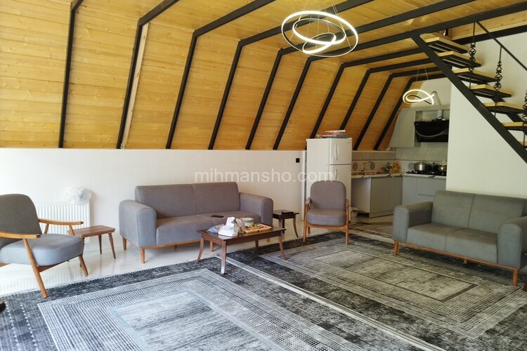 کلبه سوئیسی دوبلکس سه خواب در ماسال