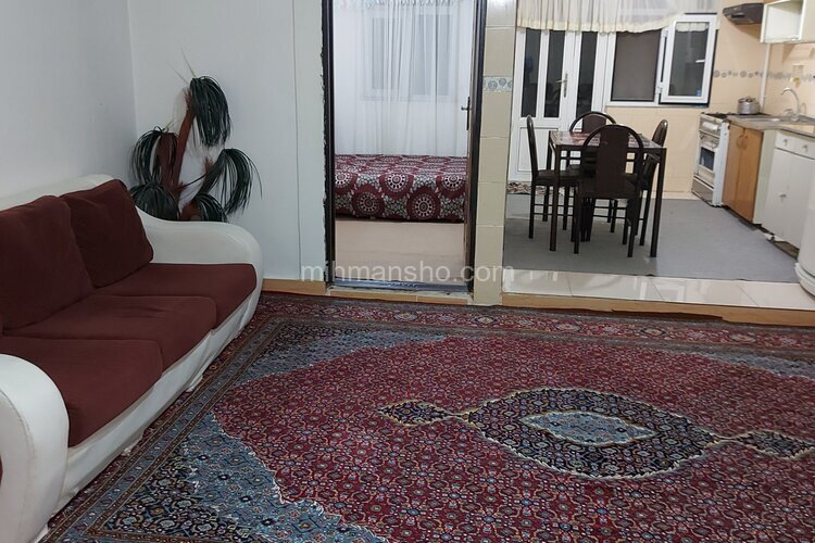 آپارتمان تکخواب همکف مبله در اردبیل
