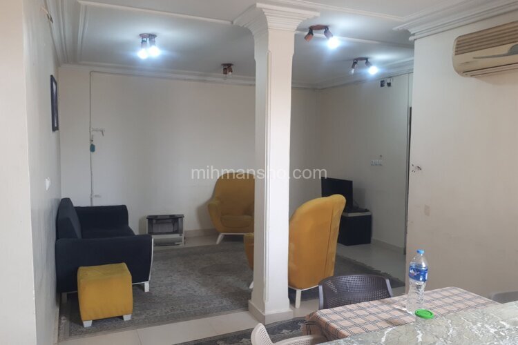 آپارتمان مبله دو خواب شریعتی در اهواز