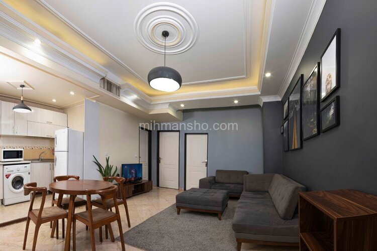 آپارتمان مبله کشاورز 65 متری 2 خواب اکونومی